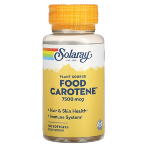 Solaray Food Carotene 100