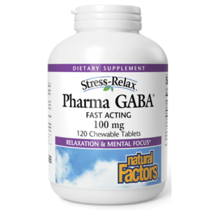 Natural Factors Pharma Gaba chewable