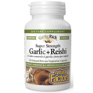 Natural Factors GarlicReishi DR