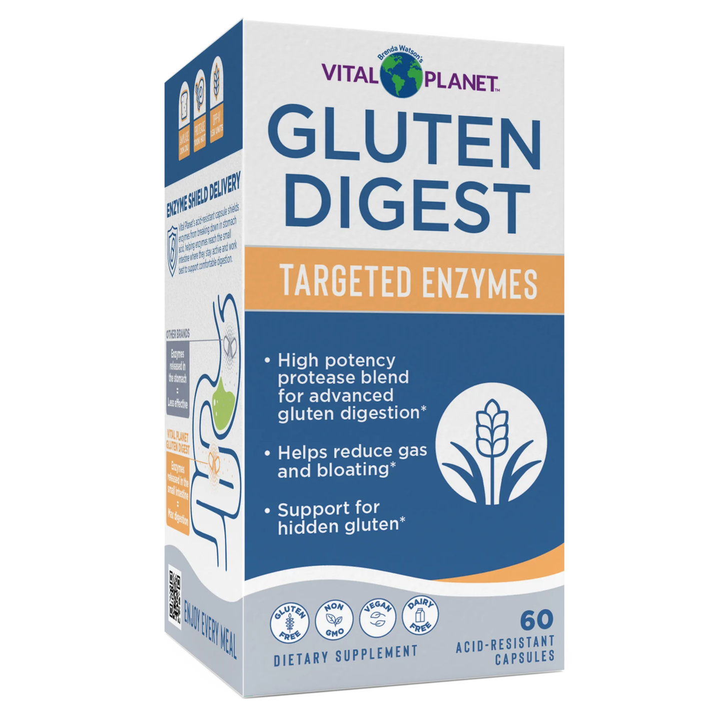 Vital Planet Gluten DPP-IV Digest Enzymes