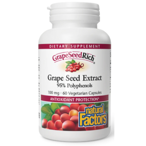 Natural Factors Grape Seed 100mg