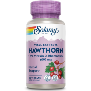 Solaray Hawthorn 600mg 1 Daily