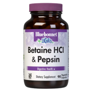 Bluebonnet Nutrition Betaine HCl Plus Pepsin