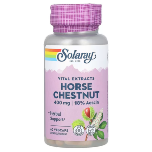 Solaray guaranteed Potency Horse Chestnut Seed 400 mg 60C