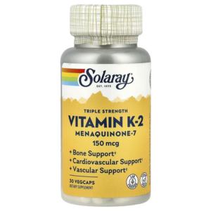 Solaray Triple strength K-2, MK-7 150mcg 30C