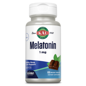 KAL Melatonin ActivMelt 1mg Chocolate Mint