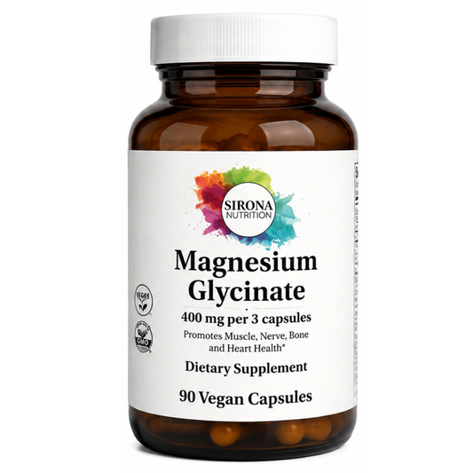 Sirona Nutrition Magnesium Glycinate 400mg