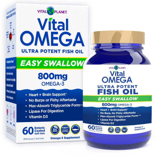 Vital Planet Vital Omega Easy Swallow 800mg
