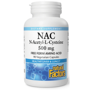 Natural Factors NAC 500mg