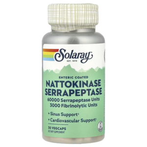 Solaray Nattokinase & Serrapeptase