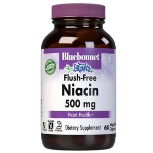 Bluebonnet Nutrition Flush Free Niacin 500mg