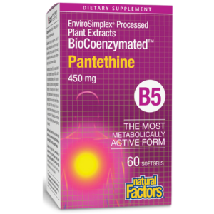 Natural Factors Active Pantethine 450mg