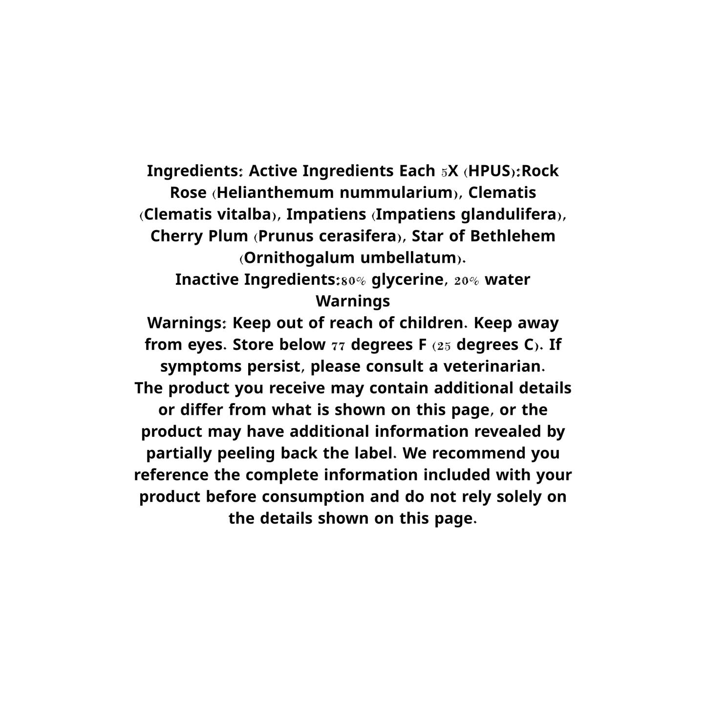 Bach Rescue Remedy Pet