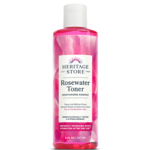 Heritage Rose Petals Rosewater Facial Toner 8 oz