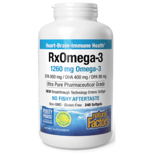 Natural Factors RxOmega3 1250mg