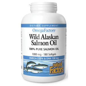 Natural Factors Wild Alaskan Salmon 1000 mg