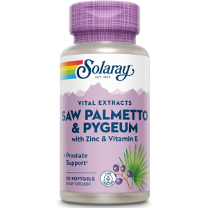 Solaray Pygeum & Saw Palmetto Extract 1 Daily