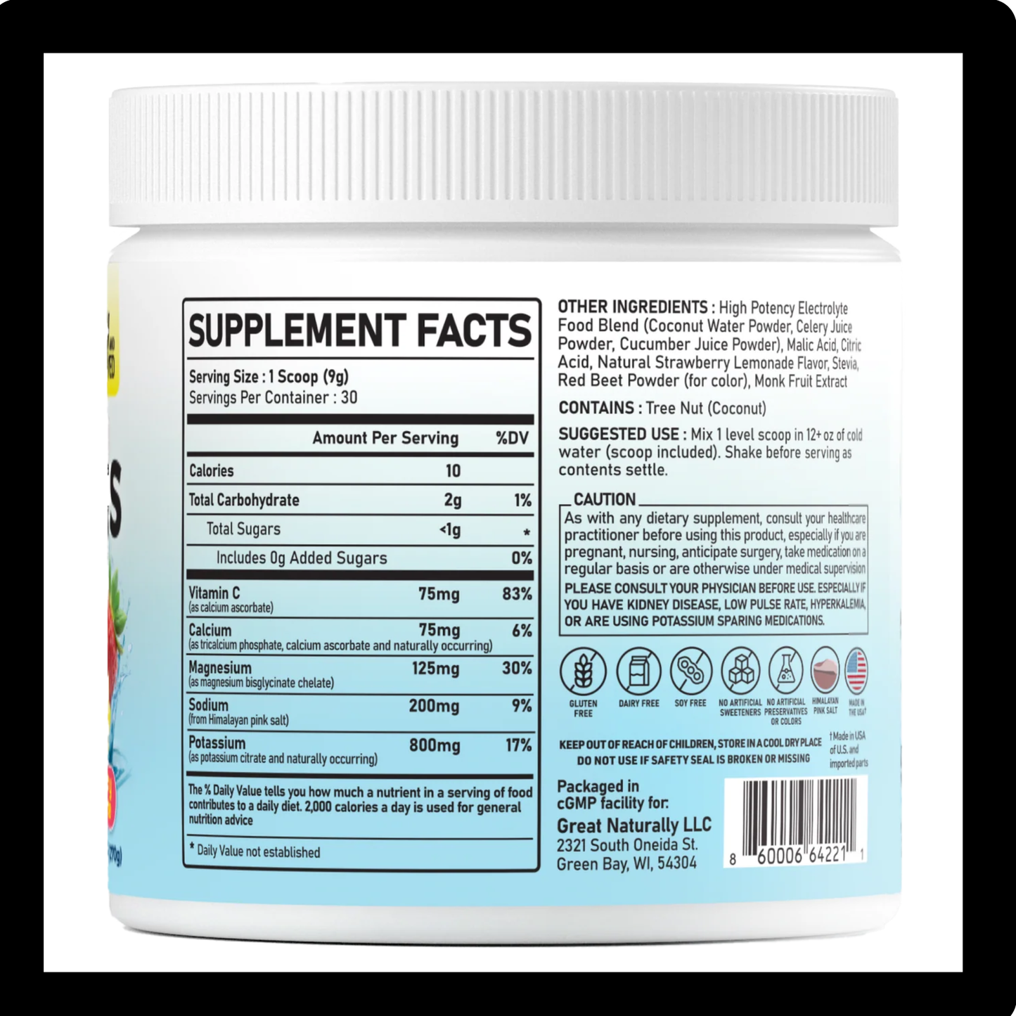 Great Naturally Real Electrolytes