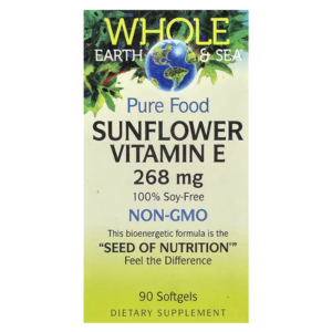 Natural Factors WES sunflower Fit E 90sg