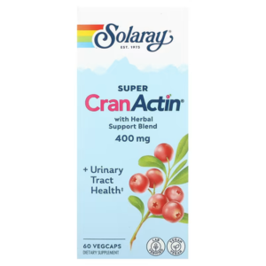 Solaray Super Cranactin Cranberry extract 400 mg 60C