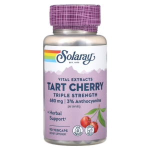 Solaray Tart Cherry Triple Strength 680mg