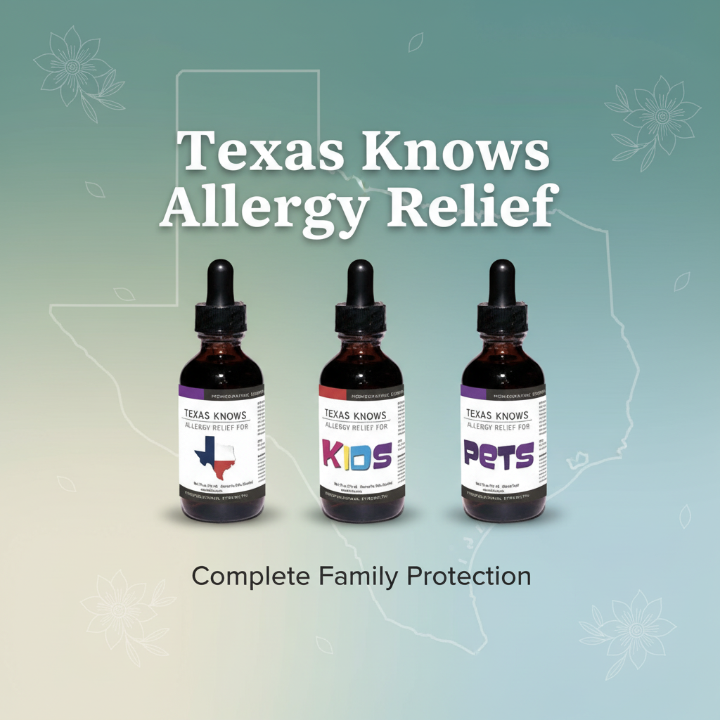 Texas Knows Allergy Relief Wide Banner