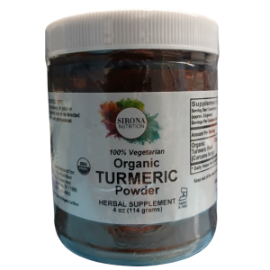 Sirona Nutrition Turmeric Root Powder Organic