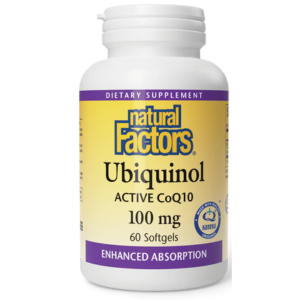 Natural Factors Ubiquinol 100mg