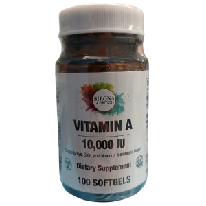 Sirona Nutrition Vitamin A 10,000iu