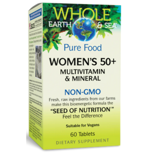 Natural Factors Whole Earth Womens 50+ Multi