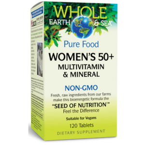 Natural Factors Whole Earth Womens 50+ Multi